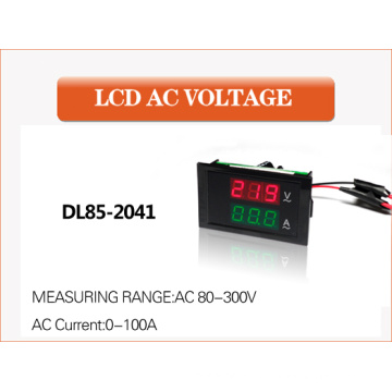AC 80-300V 100A Dual Red LED Digital Voltmeter Ammeter